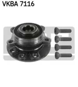 VKBA 7116 SKF Комплект подшипника ступицы колеса
